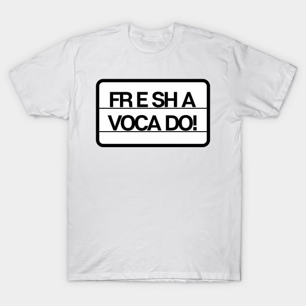 Fresh Avocado T-Shirt by theoddstreet